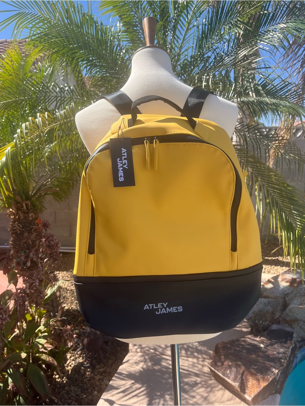 Yellow and Black Everyday Backpack